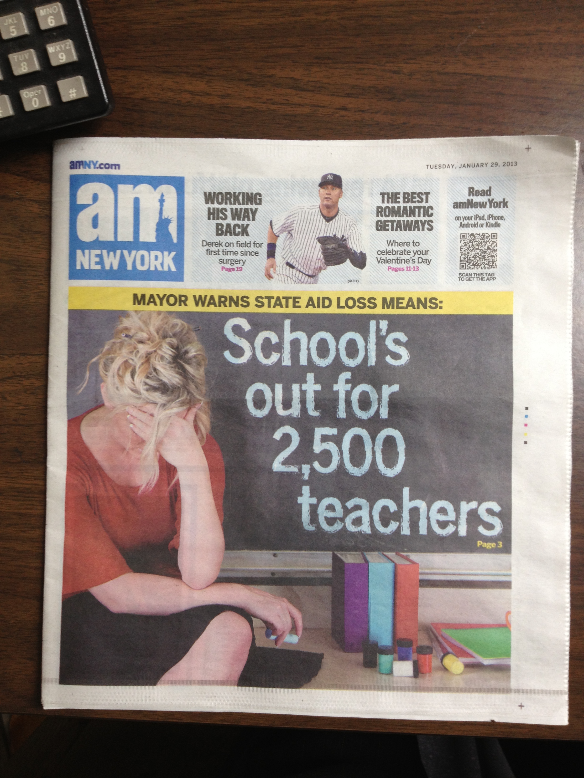 2500 TEACHERS OUT